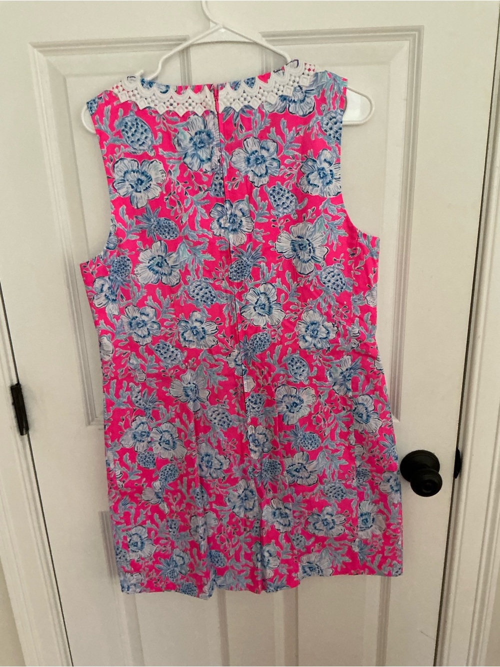 NWT Lilly Pulitzer Ginge Shift Romper Dress in the Roxie Pink Wave N Sea sz 12 - Picture 7 of 7